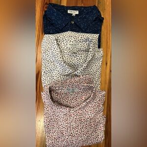 Peter Millar Men's Shirts XL Pristine. Three Shirts